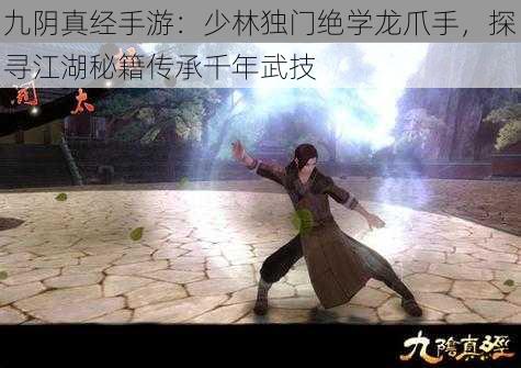 九阴真经手游:少林独门绝学龙爪手,探寻江湖秘籍传承千年武技