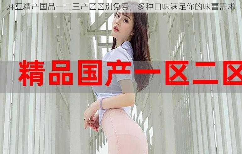 麻豆精产国品一二三产区区别免费,多种口味满足你的味蕾需求