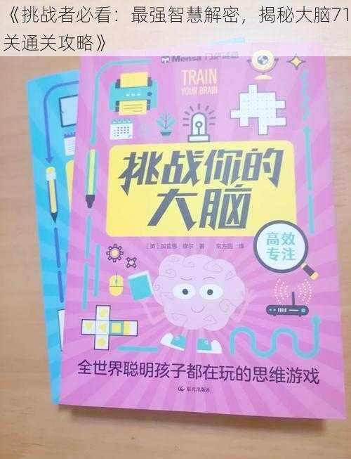 《挑战者必看:最强智慧解密,揭秘大脑71关通关攻略》